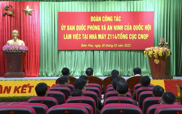 BẢO ĐẢM AN TOÀN TUYỆT ĐỐI KHU SẢN XUẤT CỦA NHÀ MÁY Z114